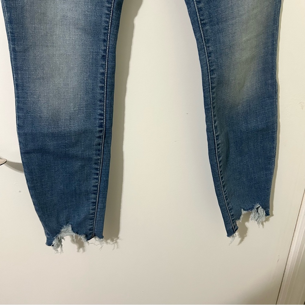 Lucky Brand | Women's Blue Denim Mid-Rise Skinny Jeans | Size 4/27 NWT - Picture 4 of 7